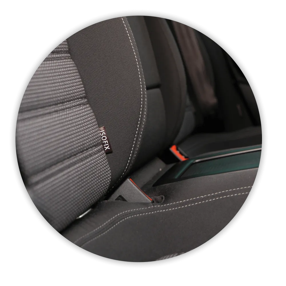 ISOFIX-Halterung Schema — so wird die Paulibox mit dem Auto verbunden